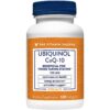 The Vitamin Shoppe Ubiquinol CoQ-10 100mg - Beneficial for Those Taking Statins – Supports Heart & Cellular Health and Healthy Energy Production, Essential Antioxidant – Once Daily (120 Softgels) 120 Count (Pack of 1) 45 61n9DPc3vjS