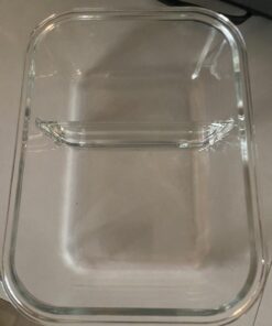 JoyJolt Divided Food Storage Containers with Lids Airtight. 5 Pack Glass Meal Prep Containers 2 Compartment Set Glass Bento Box. Reusable Food Containers, Portion Control Containers for Weight Loss Gray 48 61nAGZGBhvL