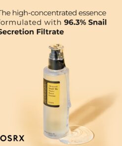 COSRX Snail Mucin 96% Power Repairing Essence 3.38 fl.oz 100ml, Hydrating Serum for Face with Snail Secretion Filtrate for Dull Skin & Fine Lines, Korean Skincare Snail Essence 24 61nBlIDVB6L