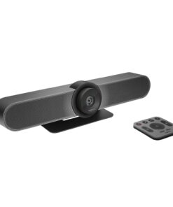 Logitech MeetUp Video Conferencing System, Ultra HD 4K/1080p/720p, 3 Microphones/Adjustable Speakers, Wide Field of View 120°, PC/Mac/Laptop/Macbook/Tablet - Black 10 61nE Ej38L