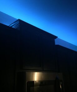 LEDwholesalers 12-Volt 16.4-ft RGB Color-Changing Kit with Controller and IR Remote, Power Supply, and LED Strip in White PCB, 2034RGB-R2+3369+3208 49 61nFcdUf50L