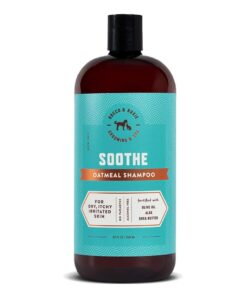 Rocco & Roxie Dog Shampoo and Conditioner - Soothe Oatmeal Shampoo for Itch Relief, Calm Hypoallergenic Shampoo for Sensitive Skin, and Shine Argan Oil Pet Wash - Puppy Bathing Supplies 16 oz 23 61nFr3zV fL