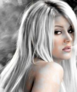 Alternative view of MG705 Hair Colour Permanent Hair Cream Dye Punk Emo Goth Cosplay Silver Titanium Blonde NEW by Dcash Master