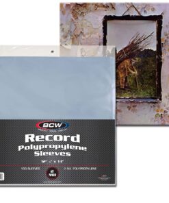 Alternative view of BCW 1-RSLV 33 RPM Record Sleeves (100 Count)