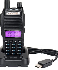 Baofeng USB Cable Battery Charger with Indicator Light for Portable Baofeng UV-82 UV-82HP UV-82L Series Two-Way Radios 17 61nO1AEQSeL