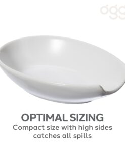 Spooner Ceramic Spoon Rest (5.25" x 3.5") 32 61nRl1U57 L