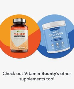 Vitamin Bounty CLA 1250mg - Conjugated Linoleic Acid, CLA for Women and Men, CLA Pills, CLA Capsules, Non Stimulating & Premium Quality - 90 Softgels 20 61nRvQBFhNS