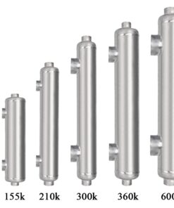 AB Pool Heat Exchanger Titanium 55,000 to 1,200,000 Btu for Salt Swimming Pool/Spa/Hot Tub Heating, Marine Engine Cooling (SP-210Kti-S) SP-210Kti-S 10 61nV8rhMCKL