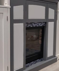 RoomMates StickTILES Traditional Marble Peel and Stick Backsplash Tiles - 4 Per Pack, Blue and White - TIL3229FLT 37 61nWZG3sQpL