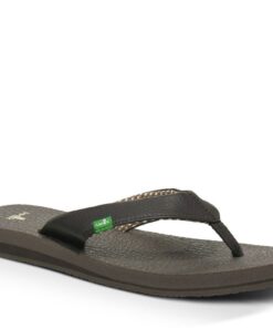 Sanuk Women's, Yoga Mat Brown Dark 10 M