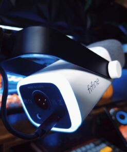 FIFINE Gaming XLR/USB Microphone Kit, Streaming Dynamic Mic Set for PC/PS5, Computer Mic for Vocal Podcast Recording Voiceover, with Headphones Jack, Gain Knob, Arm Stand-AmpliGame AM8T White 39 61nYPLdCnkL