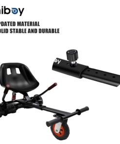 Hiboy HC-01 Hoverboard Kart Seat Attachment Accessory for 6.5" 8" 10" Two Wheel Self Balancing Scooter Hc02-obsidian 22 61nYdf0KqJL