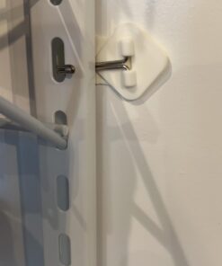 ClosetMaid Adjustable Organizer Rack with Baskets Wall or Over Door Mount, for Kitchen, Pantry, Utility Room, Closet, 12 in. W, White Finish, Inch 12-Inch 38 61nYybFhuiL