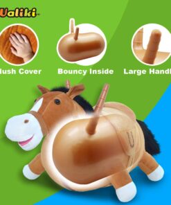 WALIKI Bouncy Horse Hopper | Inflatable Hopping Horse for Kids | Jumping Horse (Bouncy Horse) 33 61nZjV65jYL