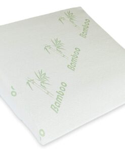 InteVision Extra Large Foam Bed Wedge Pillow (33" x 30.5" x 7.5") & Headrest Pillow in ONE Package - 2" Memory Foam Top - Helps Relief for Acid Reflux, Post Surgery, Snoring, and Back Pain 19 61nZqqmDqpL