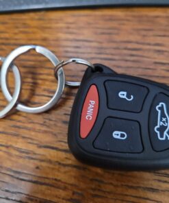 KeylessOption Just the Case Keyless Entry Remote Control Car Key Fob Shell Replacement for KOBDT04A Black 19 61nd3S1YMnL