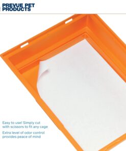 Prevue Hendryx Pet Products T3 Antimicrobial Cage Liner, 21-1/2-Inch by 100-Feet, White 14 61neMxUjP9L