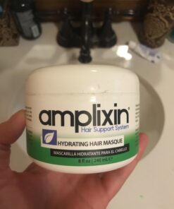 Amplixin Hydrating Hair Mask - Deep Conditioner Hair Treatment With Coconut & Argan Oil - Sulfate Free Hair Repair Conditioner For Men & Women With Dry, Damaged Hair, 8Oz 45 61nfTZClVL