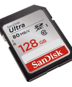 SanDisk Ultra 128GB SDXC UHS-I Memory Card up to 80MB/s (SDSDUNC-128G-GN6IN), Black 14 61ngVqUgmaL