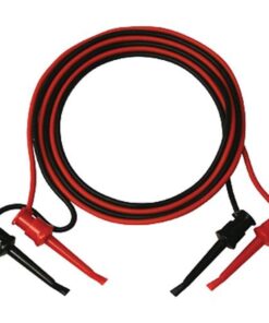 Elenco Mini-Grabber to Mini-Grabber | IC Clips | 36 Inch Length | Color Coded - Red and Black |Test Lead Set | TL-9