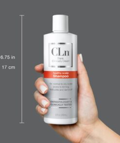 CLn® Shampoo - Clarifying Formula with Salicylic Acid, For Normal to Oily Scalp Prone to Folliculitis, Dandruff, Itchy & Flaky Scalp, Fragrance-Free & Paraben-Free, 8 fl. oz. 8 Fl Oz (Pack of 1) 17 61nhWmnu75L