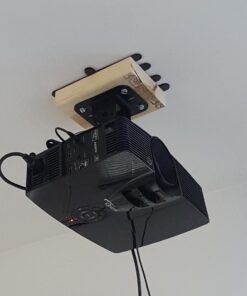 QualGear PRB-717-Blk Ceiling Mount Projector Accessory,Black Mount Black Mount 46 61npcm2I4gL