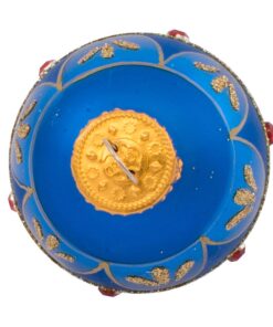 Kurt Adler GG0517 Glass Decorative Egg Ornament, 45Mm, Set Of 9 Kurt S. Adler YAMGG0517 22 61nr npsbL