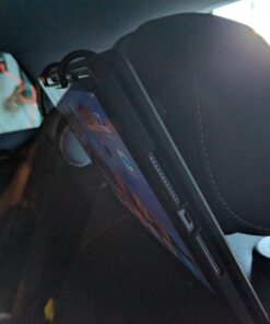 TFY Universal Car Headrest Mount, Fits 7-11 Inch Tablets - iPad, Samsung Galaxy Tab & Note, Adjustable Strap, Detachable, Portable, No Protruding Parts 48 61nuEy3etlL