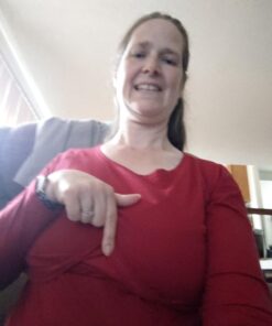 Smallshow Women's Maternity Nursing Tops Comfy Long Sleeve Breastfeeding T-Shirt Medium Wine/Green/Black (Cotton) 17 61nucsF5cL