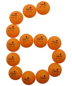 TADICK 100 Pack 3-Star Quality Training Ping Pong Ball Premium Table Tennis Balls orange 12 61nw50YwqEL