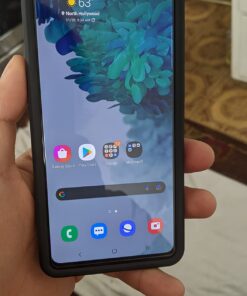 NTG 【𝟮𝟬𝟮𝟮 𝗡𝗲𝘄 Shockproof Designed for Samsung S20 FE 5G Case, Heavy-Duty Tough Rugged Lightweight Slim Protective Case for Samsung Galaxy S20 FE, Black 32 61nwqvjlML