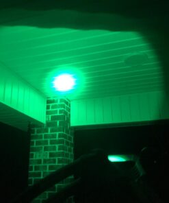 WINDFIRE Waterproof Green Light LED Coyote Hog Hunting Light Lamp Tactical Flashlight Torch with Pressure Switch and Rail Rifle Mount for Picatinny 36 61nxVeAenfL