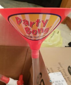 Party Bong Single Beer Bong Funnel with Valve and 40 Tube, Large 13 61nyUFvu3cL