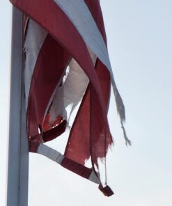 Grace Alley American Flag: 5x8 FT US Flag - 100% Made In USA - Embroidered Stars and Sewn Stripes and Brass Grommets 36 61nz8WH3EbL