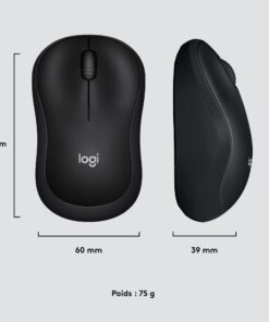M220 Silent Mouse, Wireless Black 17 61o lrOyUTL