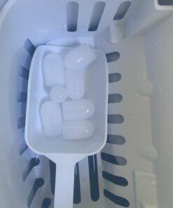 COWSAR Ice Maker Countertop, Portable Ice Machine with Self-Cleaning, 26.5lbs/24Hrs, 9 Bullet Ice Cubes in 6 Mins, Ice Basket and Scoop, Ideal for Home, Kitchen, Bar, Camping 26.5LBS / 24H Black 1 30 61o2Ufa2TL