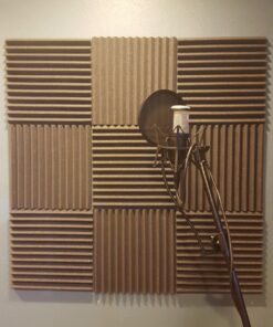 48 Pack- Acoustic Panels Studio Foam Wedges 1" X 12" X 12" 17 61o4Afd713L