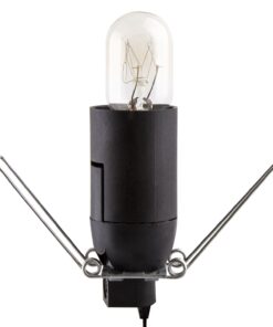 CRYSTAL DECOR Himalayan Pink Salt Lamp Basket & Dimmer Cord Bulb Flanigan1 24 61o5FCtJ54L