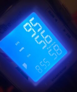 Care Touch Digital Wrist Blood Pressure Monitor, Wrist BP Cuff for Adults Size 5.5-8.5", Blood Pressure Monitors for Home Use, Automatic High Blood Pressure Machine with Batteries & Protective Pouch 28 61o79zim4CL