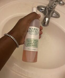 Mario Badescu Facial Spray with Aloe, Herbs and Rose Water for All Skin Types, Face Mist that Hydrates, Rejuvenates & Clarifies 8 Fl Oz (Pack of 1) 29 61o7YyEw5L