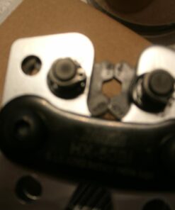 iCrimp Battery Cable Lug Crimping Tool for 8, 6, 4, 2, 1, 1/0 AWG Heavy Duty Wire Copper Lugs, Battery Terminal, with Wire Shear Cutter HX-50BI 53 61o8yH5IbpL