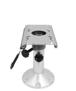 Wise 8WP21-374 Boat Seat Pedestal, Adjustable Height from 12" to 18", with Seat Slide Seat Mount, Adjustable Travel 5" - Fore & AFT 30 61o9nQbb1SL