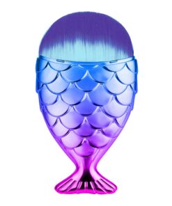 LandFox Cosmetic Matte Eyeshadow Cream Makeup Palette Shimmer Set 40 Color+ Brush Set+Fishtail Bottom Brush (A) 23 61oACoP98iL