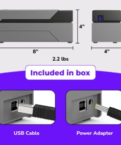 Rollo USB Shipping Label Printer - Commercial Grade Thermal Label Printer for Shipping Packages - High Speed Direct Thermal 4x6 Label Printer 27 61oAUwE14lL