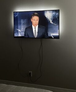 Mounting Dream TV Mount Fixed for Most 26-55 Inch LED, LCD and Plasma TV, TV Wall Mount TV Bracket up to VESA 400x400mm and 100 LBS Loading Capacity, Low Profile and Space Saving Flat Mount MD2361-K 35 61oAVg2t8L