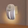 Sensky Motion Sensor Night Light Eye Friendly Front Low Light and Bright Back Light Design Night Lights for Bathroom Hallway (Warm White) 1 pack with PIR motion sensor 27 61oBqu7jwL