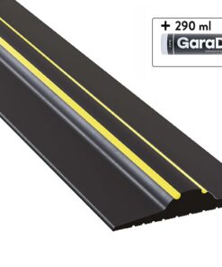 ¾” High Garage Door Threshold Seal Kit 8'3" Length | Flexible PVC | Complete Kit Includes 1 Adhesive | GaraDry 8'3" 13 61oCz5AmFPL