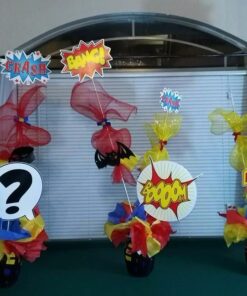 Super Hero Stick Costume Props (1 Dozen) PhotoBooth Supplies, Birthday Party Favors, DIY Decorations 36 61oDUmJwMgL