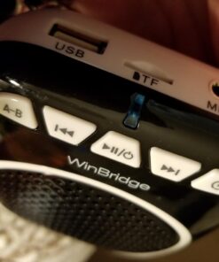 WinBridge WB001 Portable Voice Amplifier with Headset Microphone Personal Speaker Mic Rechargeable Ultralight for Teachers, Elderly, Tour Guides, Coaches, Presentations, Teacher 51 61oG9nTPQL