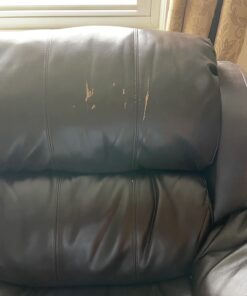 ONine Leather Repair Patch,Self-Adhesive Couch Patch,Multicolor Available Scratch Leather 8X11 Inch Peel and Stick for Sofas, Car Seats Hand Bags Jackets(New Dark Brown) 8" x 11" New Dark Brown 43 61oJa3okTOL